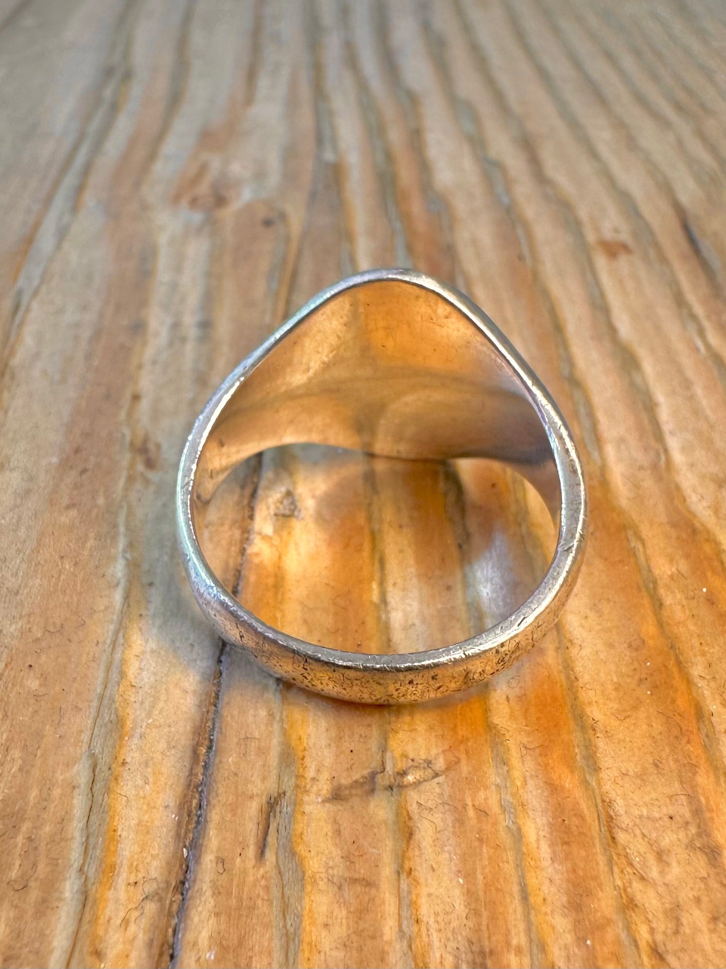 Signet 1978 Engraved 925 Sterling Silver Size Q Ring