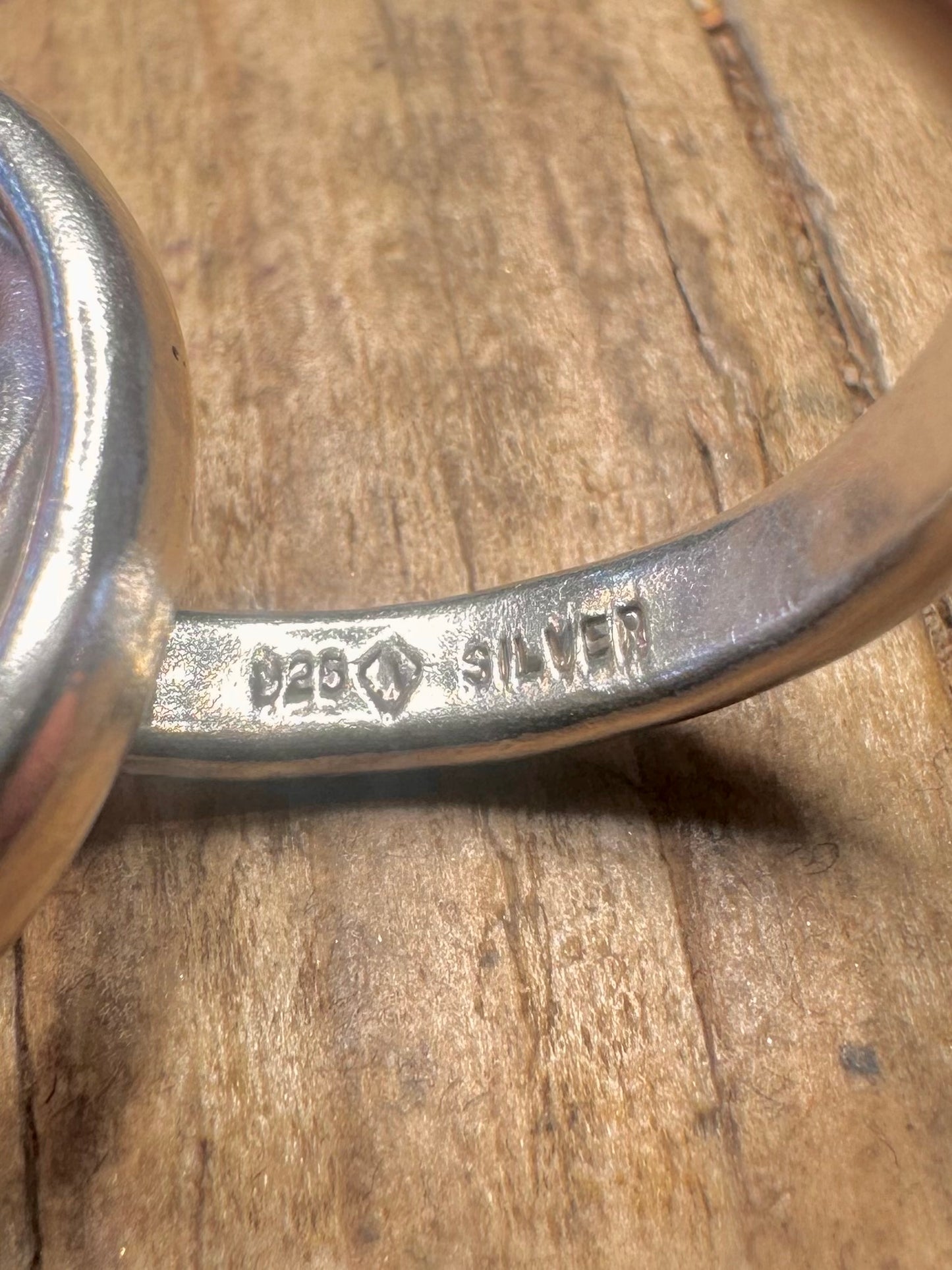 Thick Heavy Russian Band 925 Sterling Silver Size V1/2 Ring