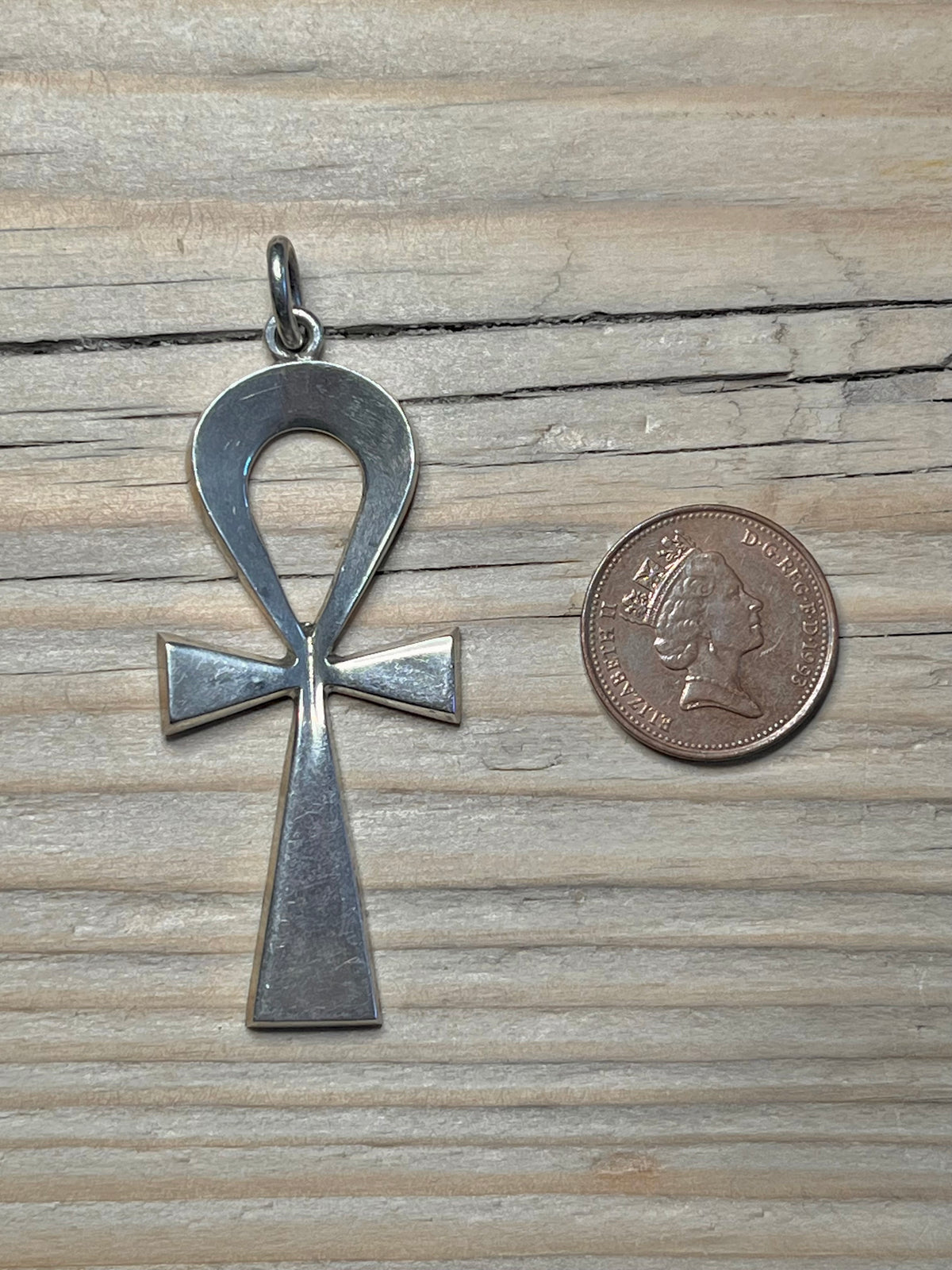 Large Cross 925 Sterling Silver Pendant