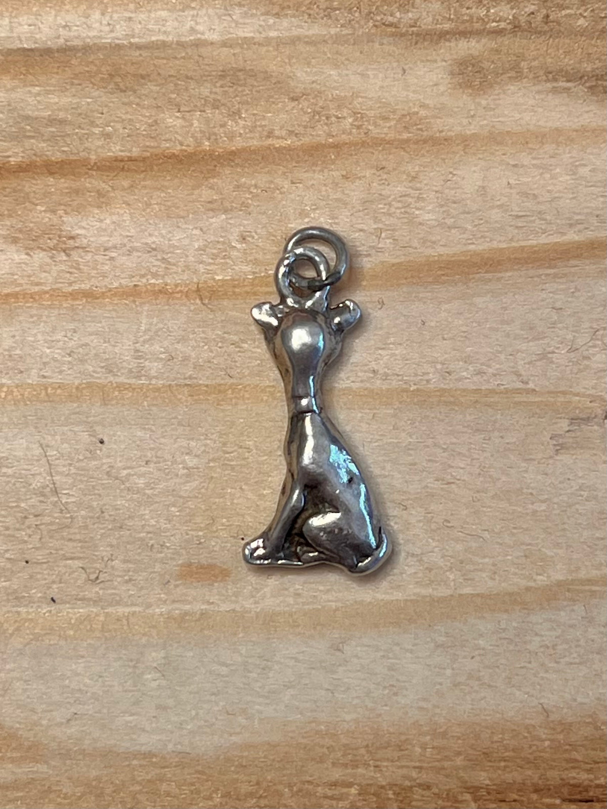 Sitting Cat 925 Sterling Silver Pendant