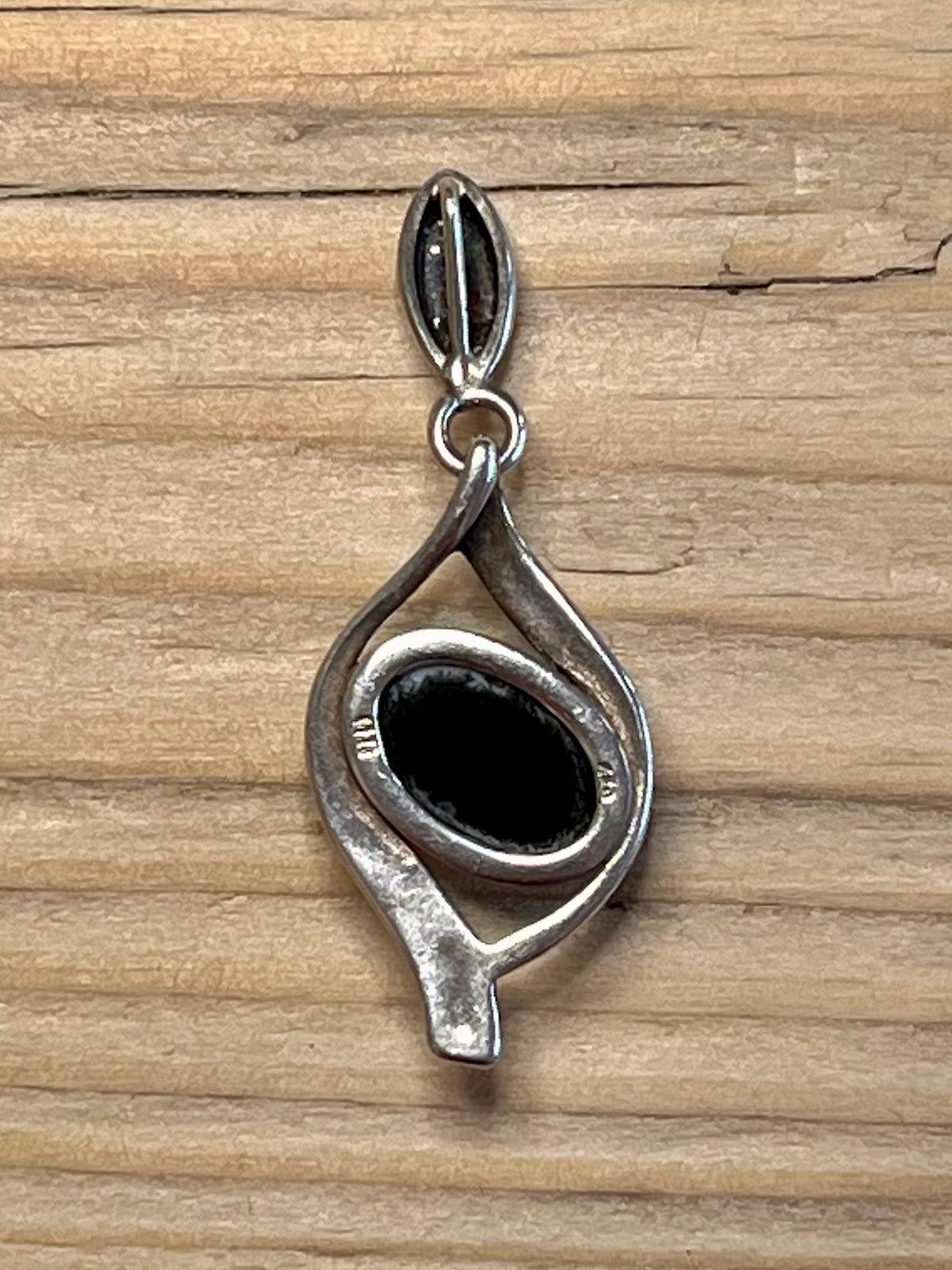Yellow Amber 925 Sterling Silver Pendant