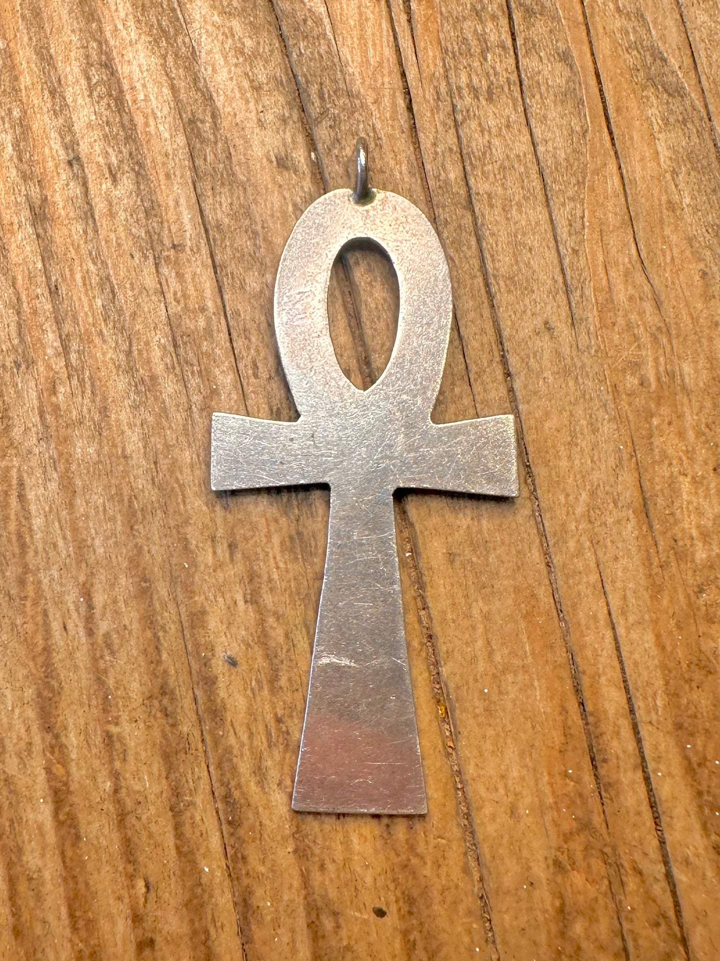 Large Ankh 925 Sterling Silver Pendant