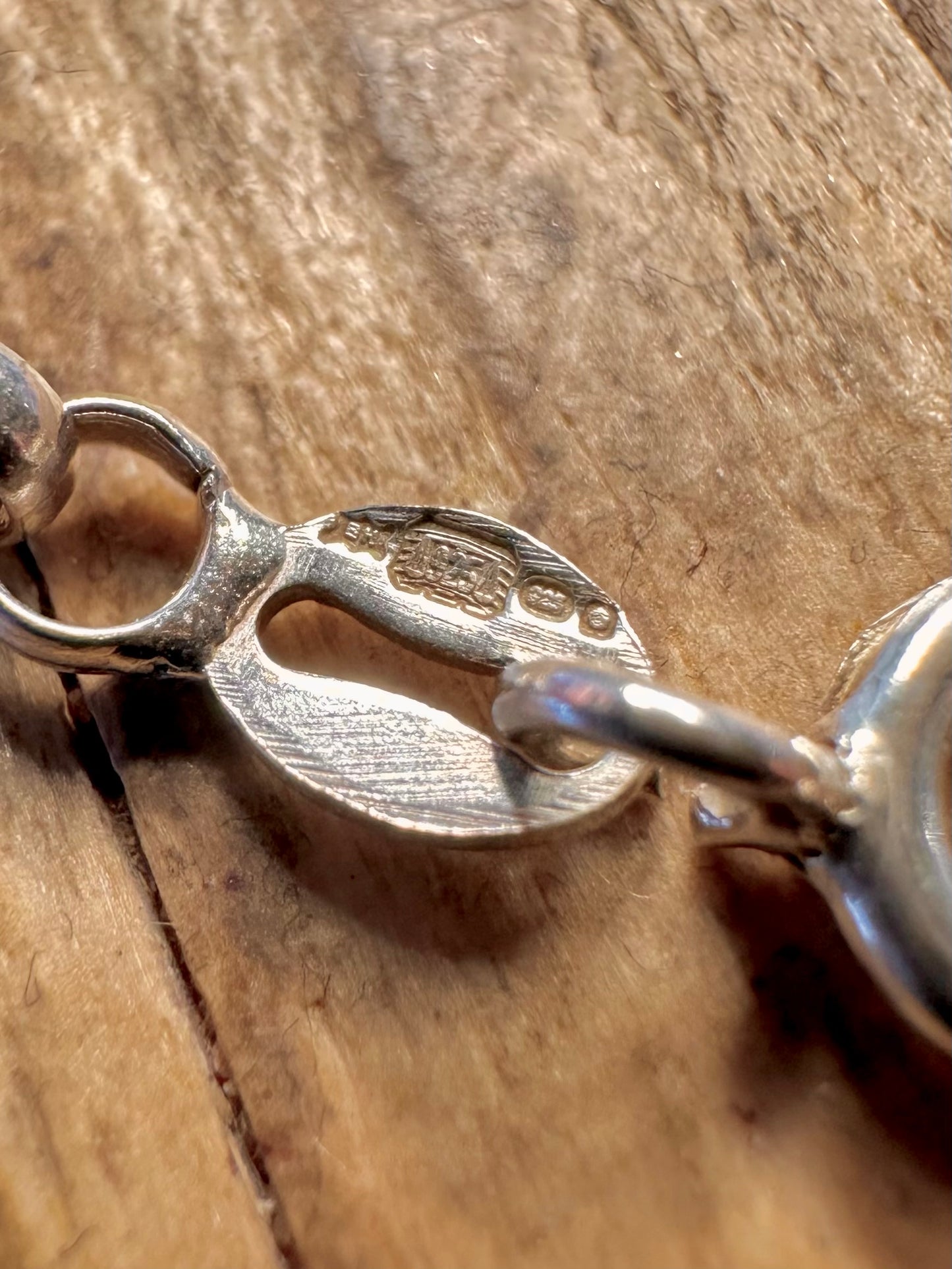 Belcher and Bar Link 925 Sterling Silver 19 inch Necklace