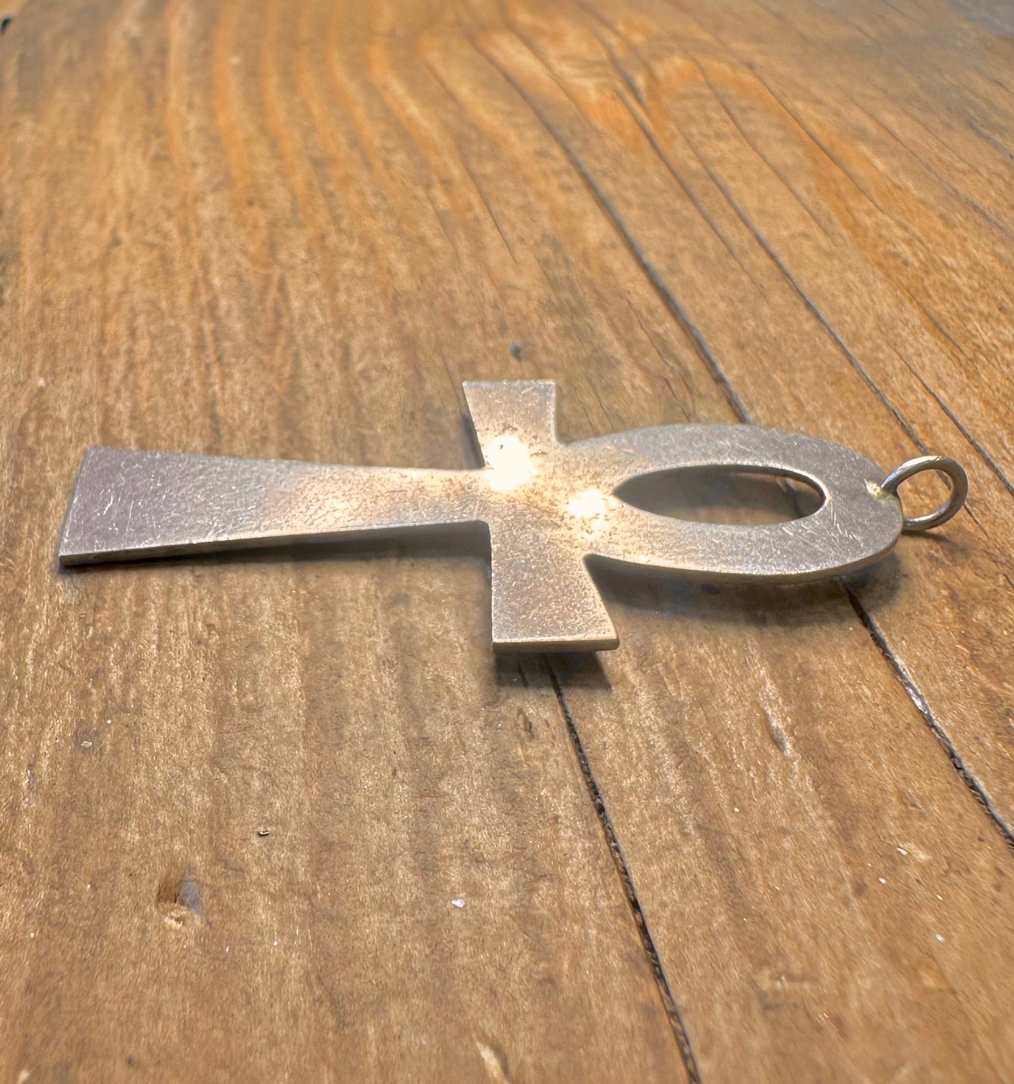 Large Ankh 925 Sterling Silver Pendant