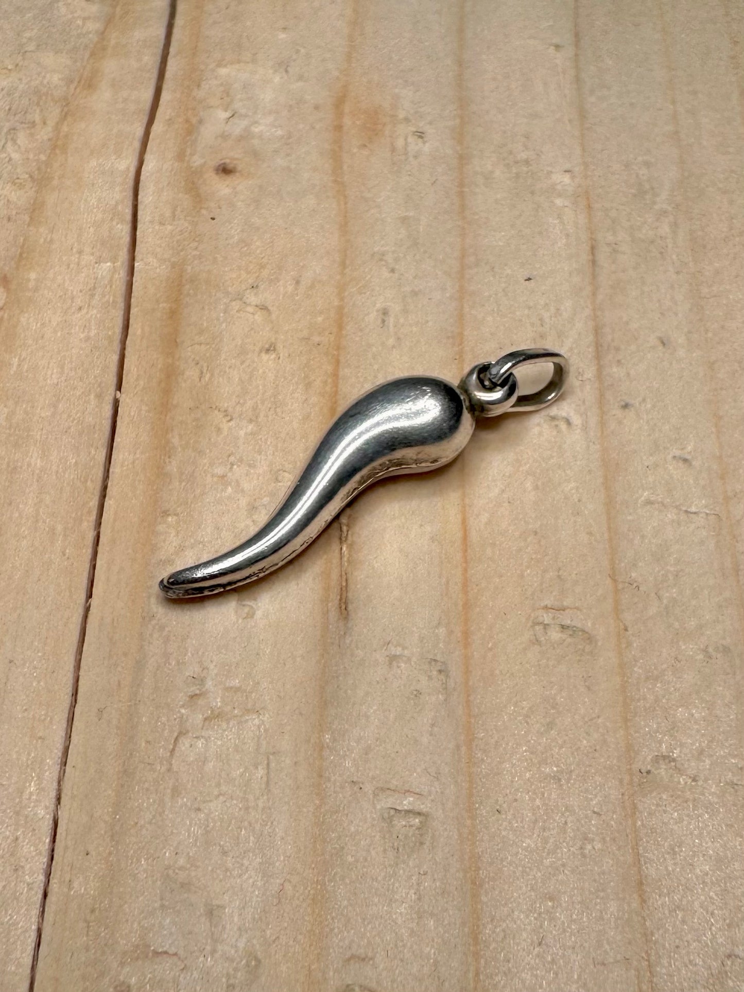Chilli Pepper 925 Sterling Silver Pendant