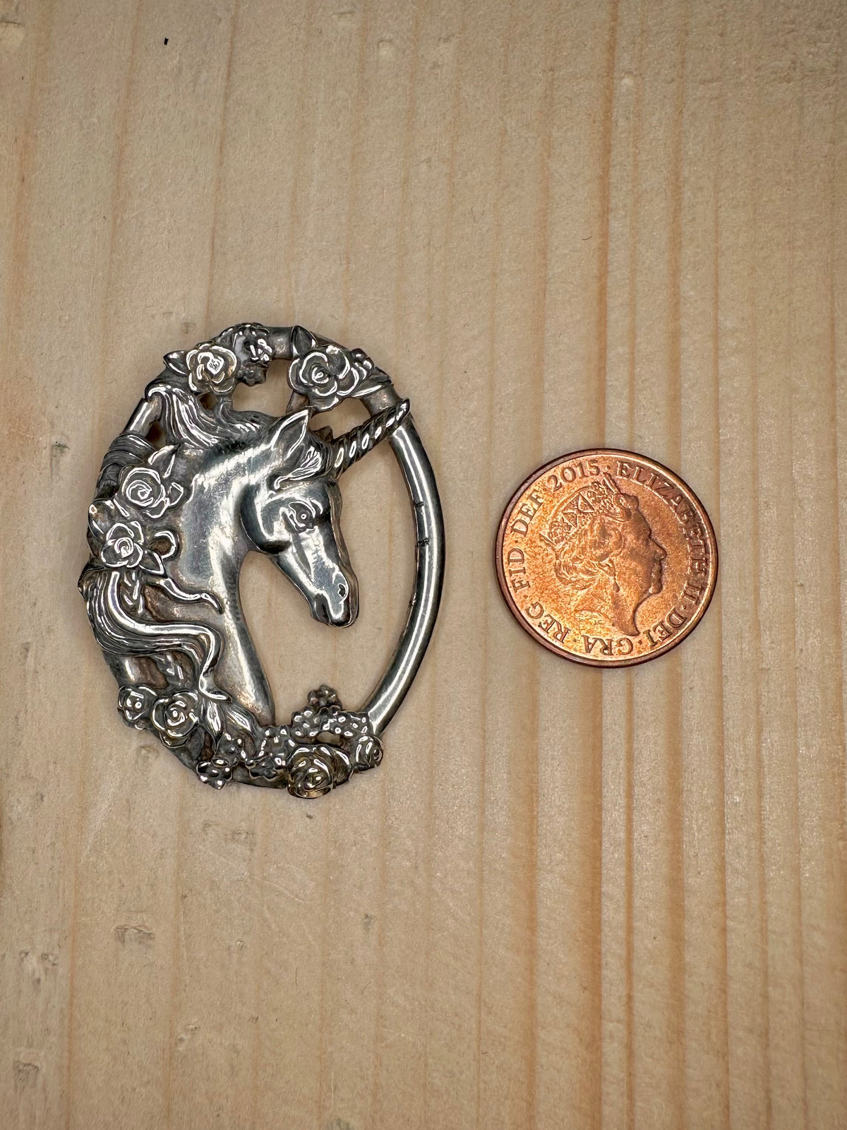 Brooks and Bentley 1994 Unicorn 925 Sterling Silver Pendant