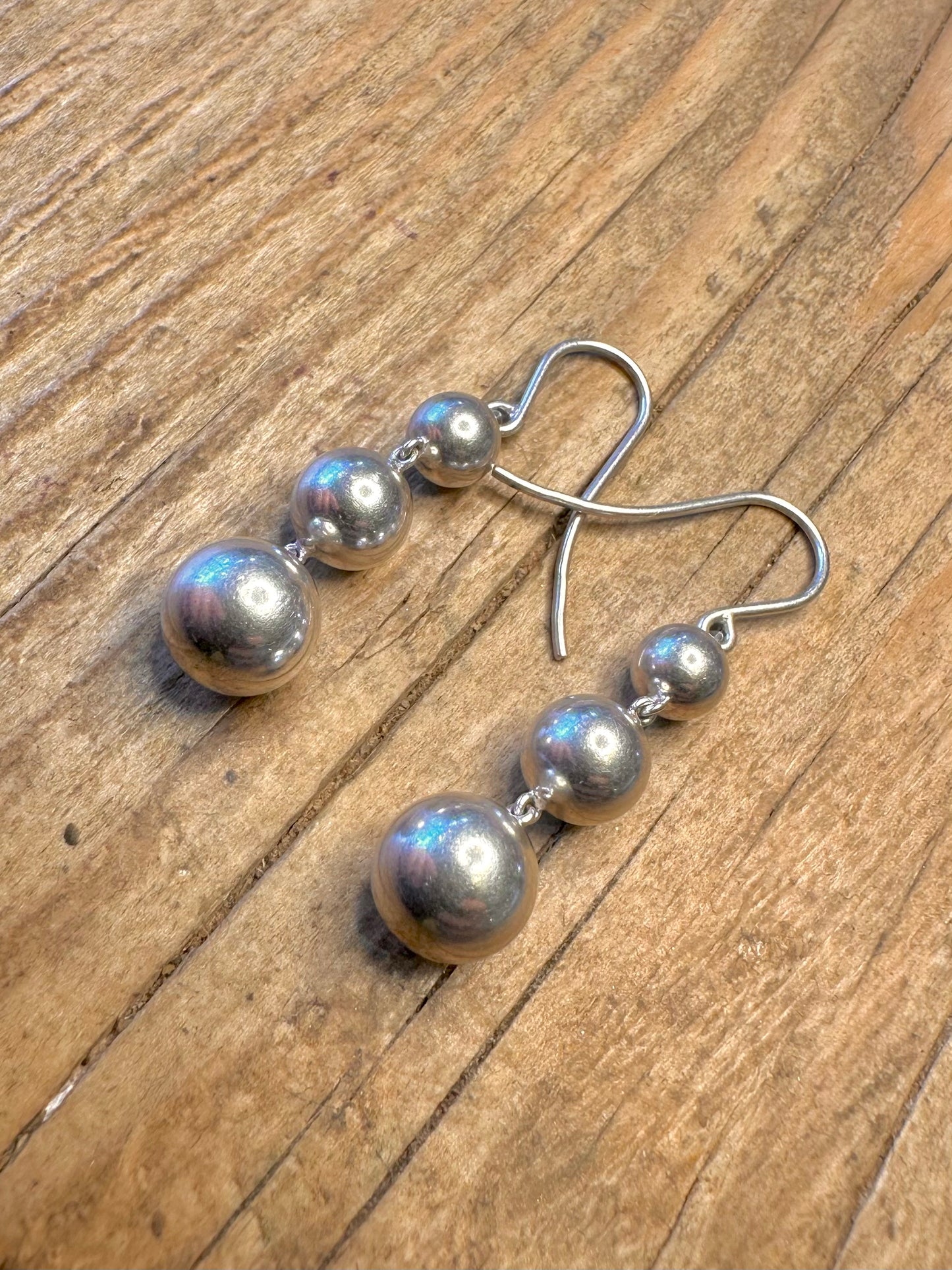 Georg Jensen Dangle 925 Sterling Silver Earrings