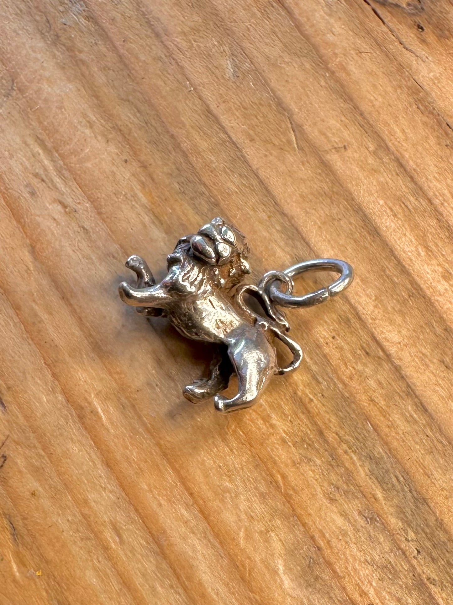Lion 925 Sterling Silver Charm Pendant
