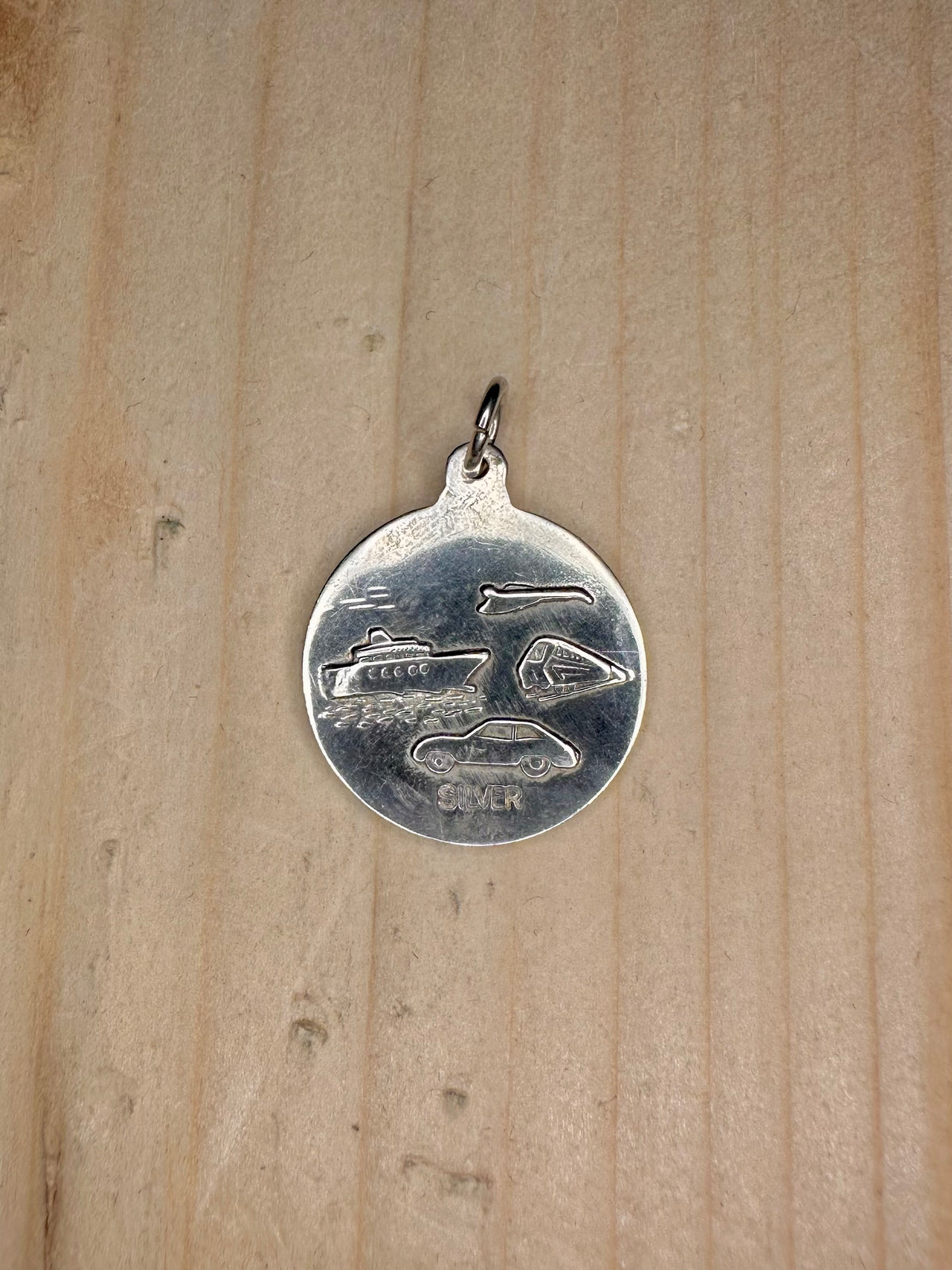 St. Christopher 925 Sterling Silver Pendant