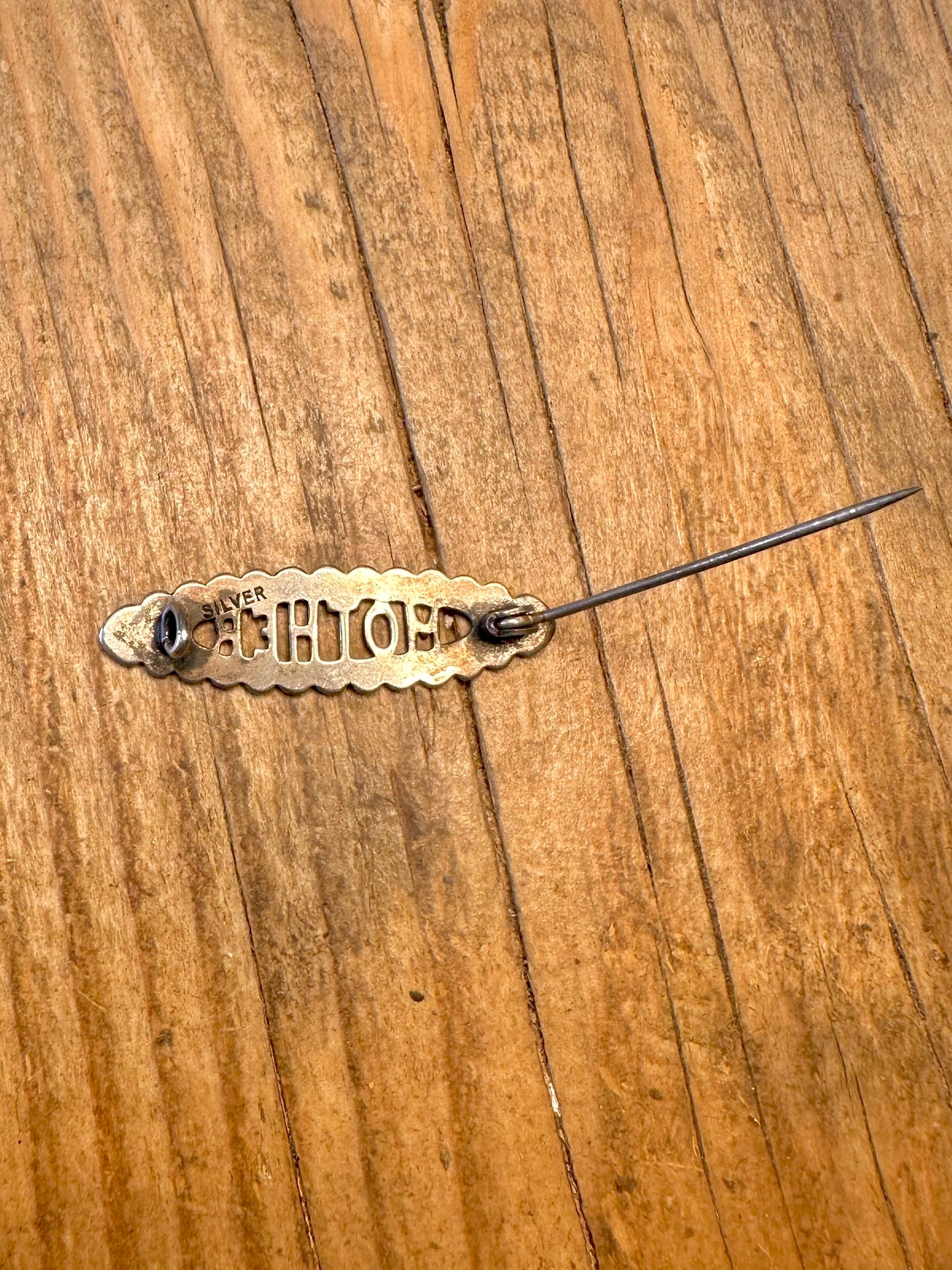 Mother Late 1900 to 1920’s 925 Sterling Silver Brooch