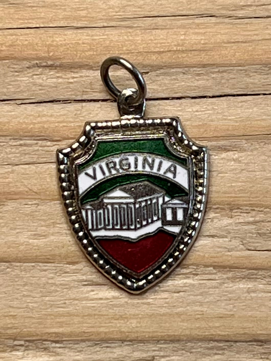Virginia Shield 925 Sterling Silver Pendant