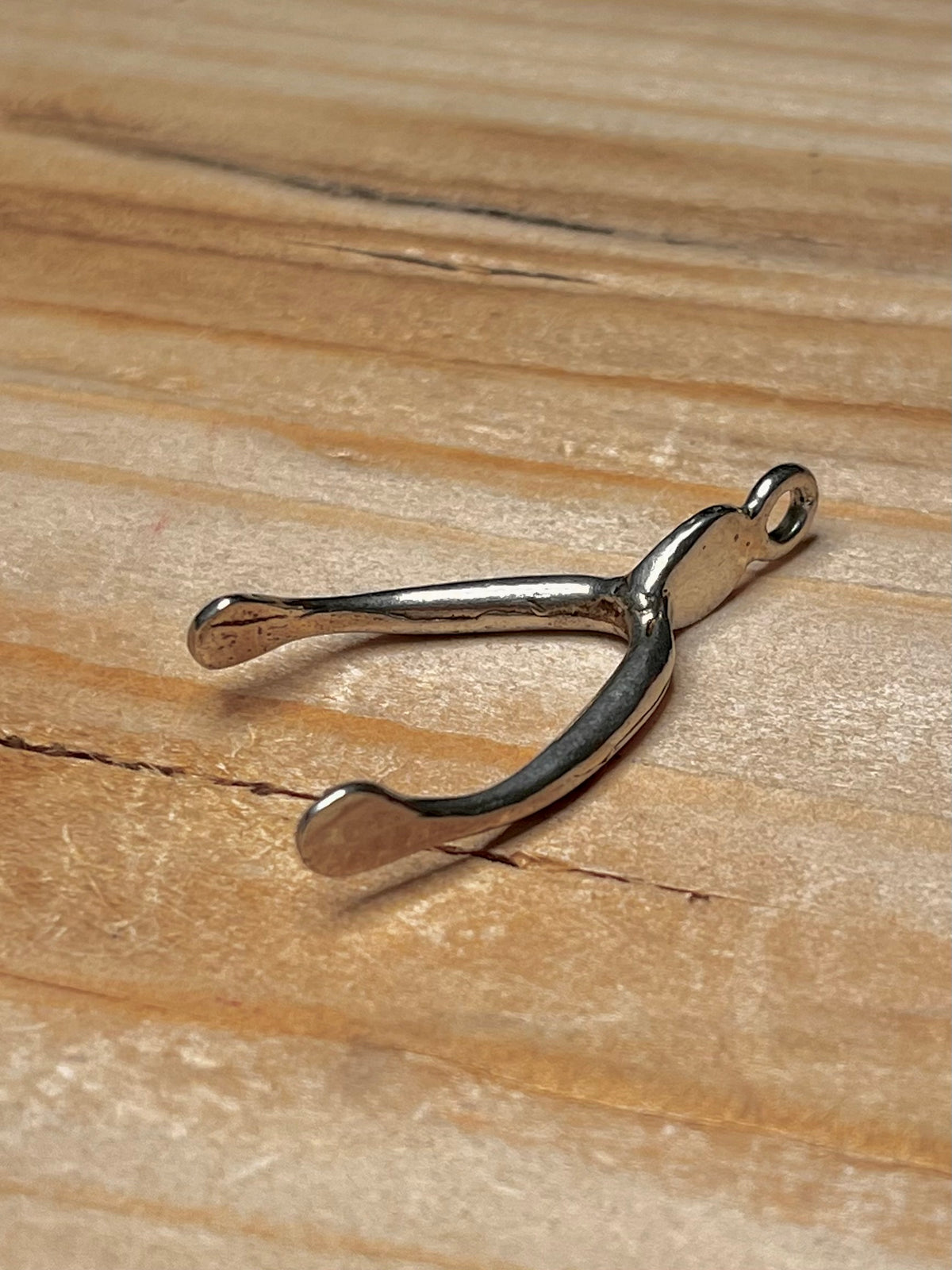 Wish Bone 925 Sterling Silver Pendant