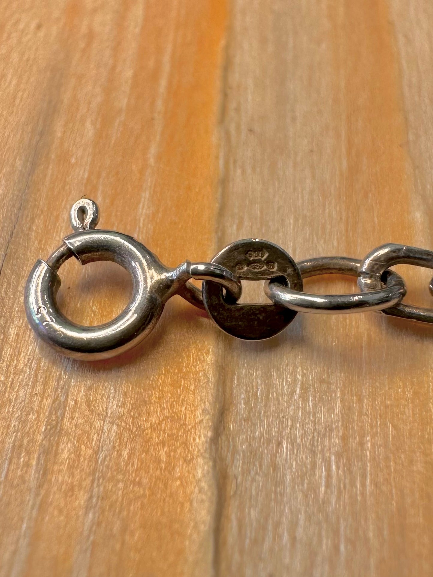 Vintage Cable Chain 925 Silver 22 inch Necklace