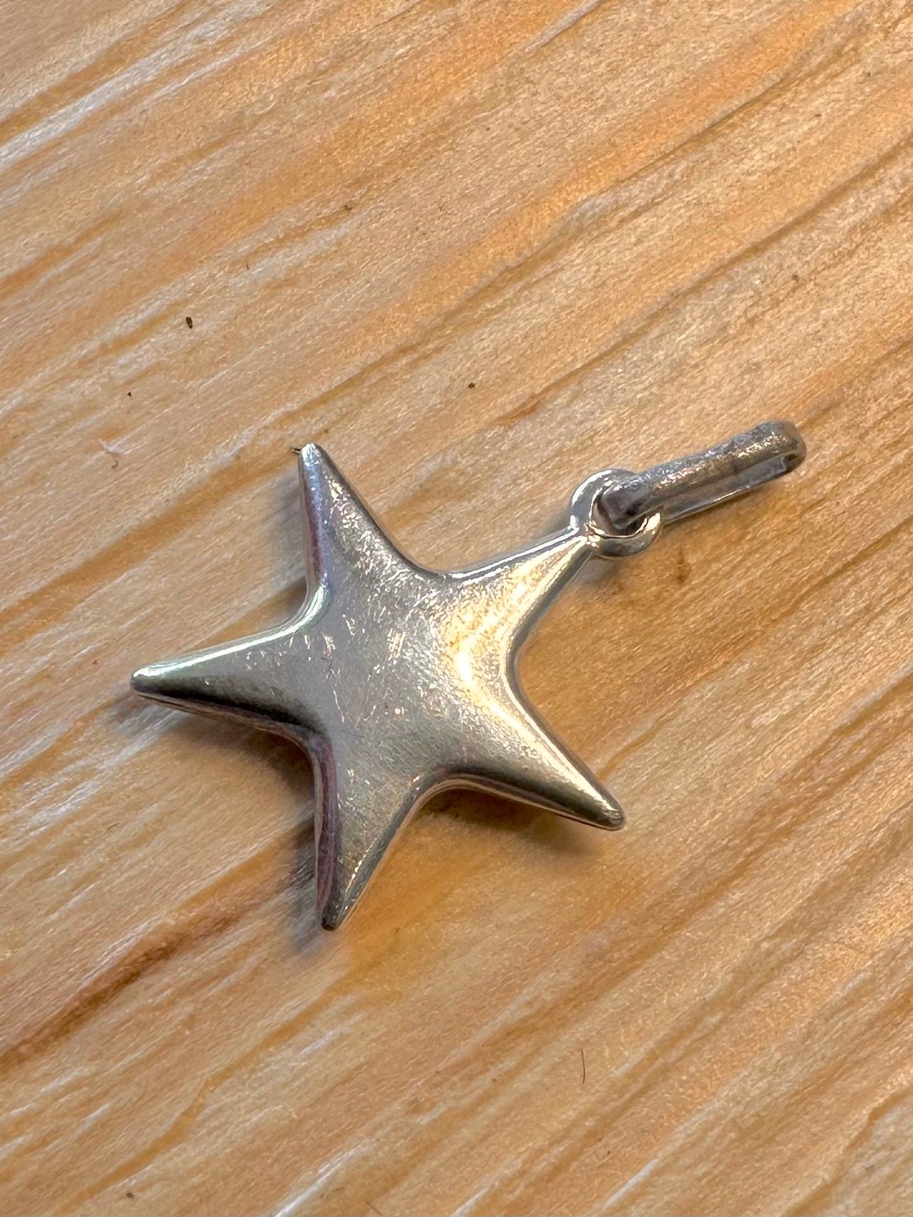 Vintage Star 925 Silver Pendant