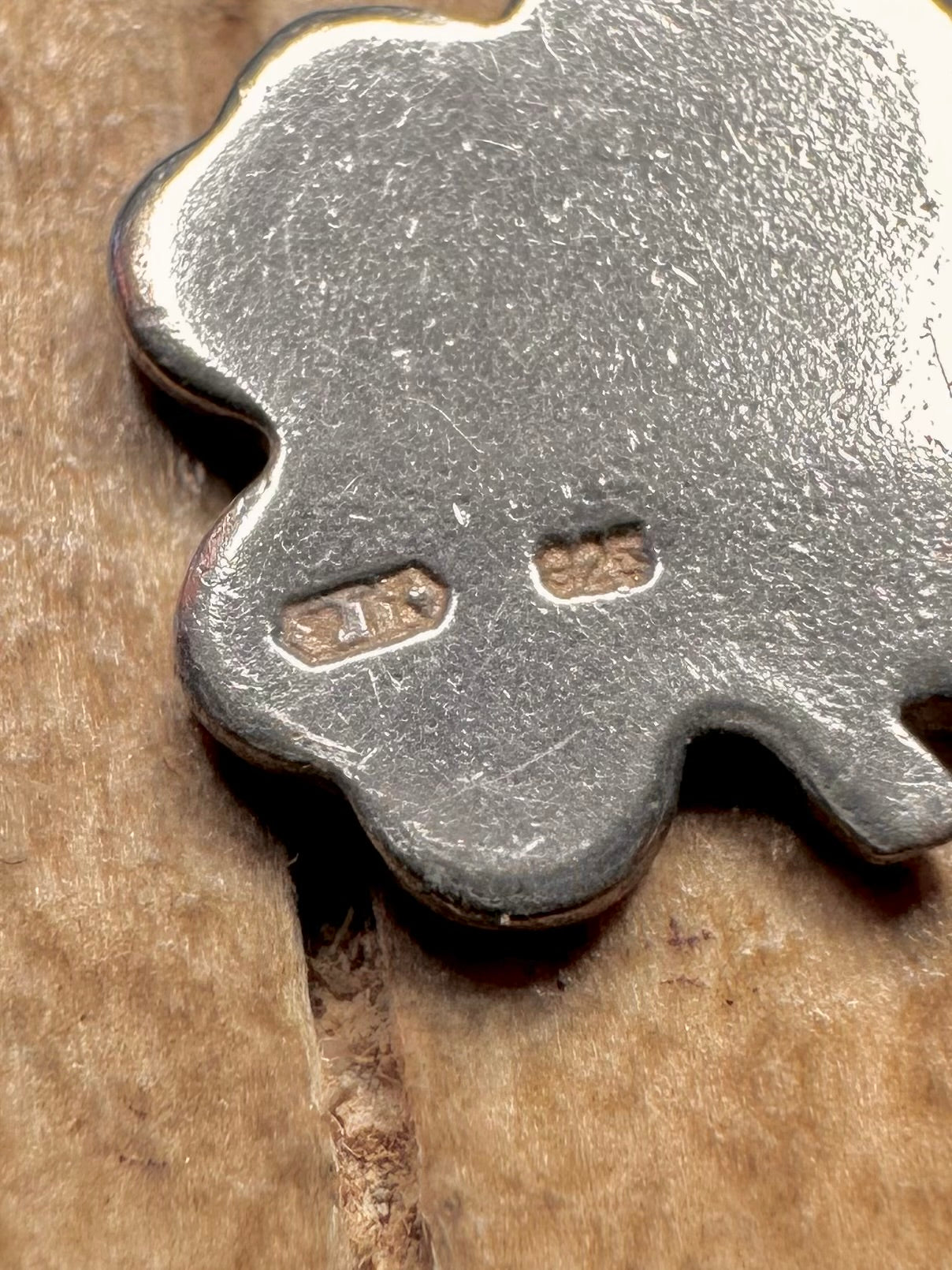 Vintage Four Leaf Clover 925 Sterling Silver Pendant