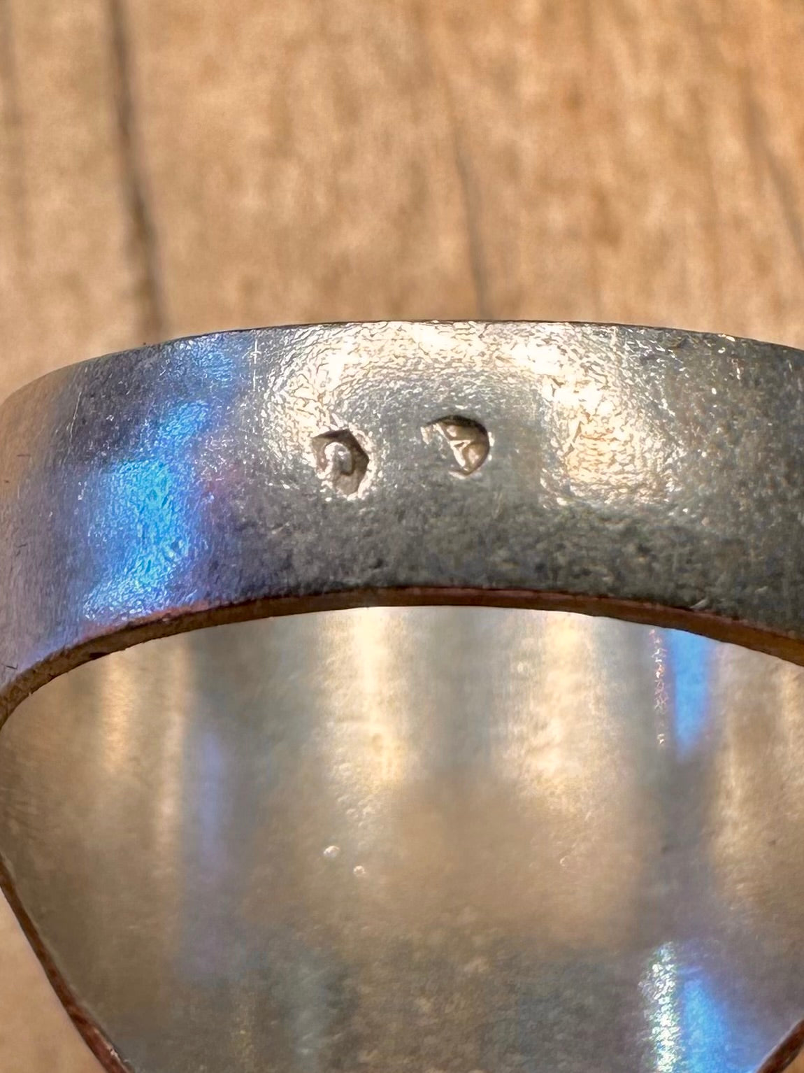 Vintage Onyx Siegelring 925er Sterlingsilber Größe P