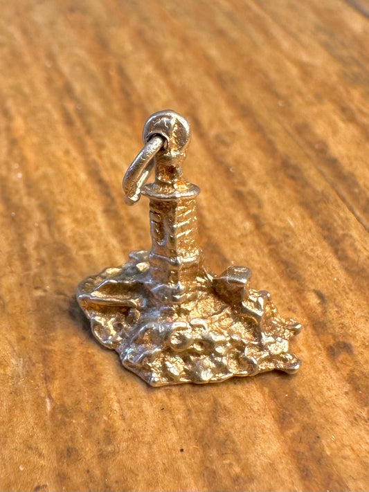 La Corbière Lighthouse 925 Sterling Silver Charm Pendant