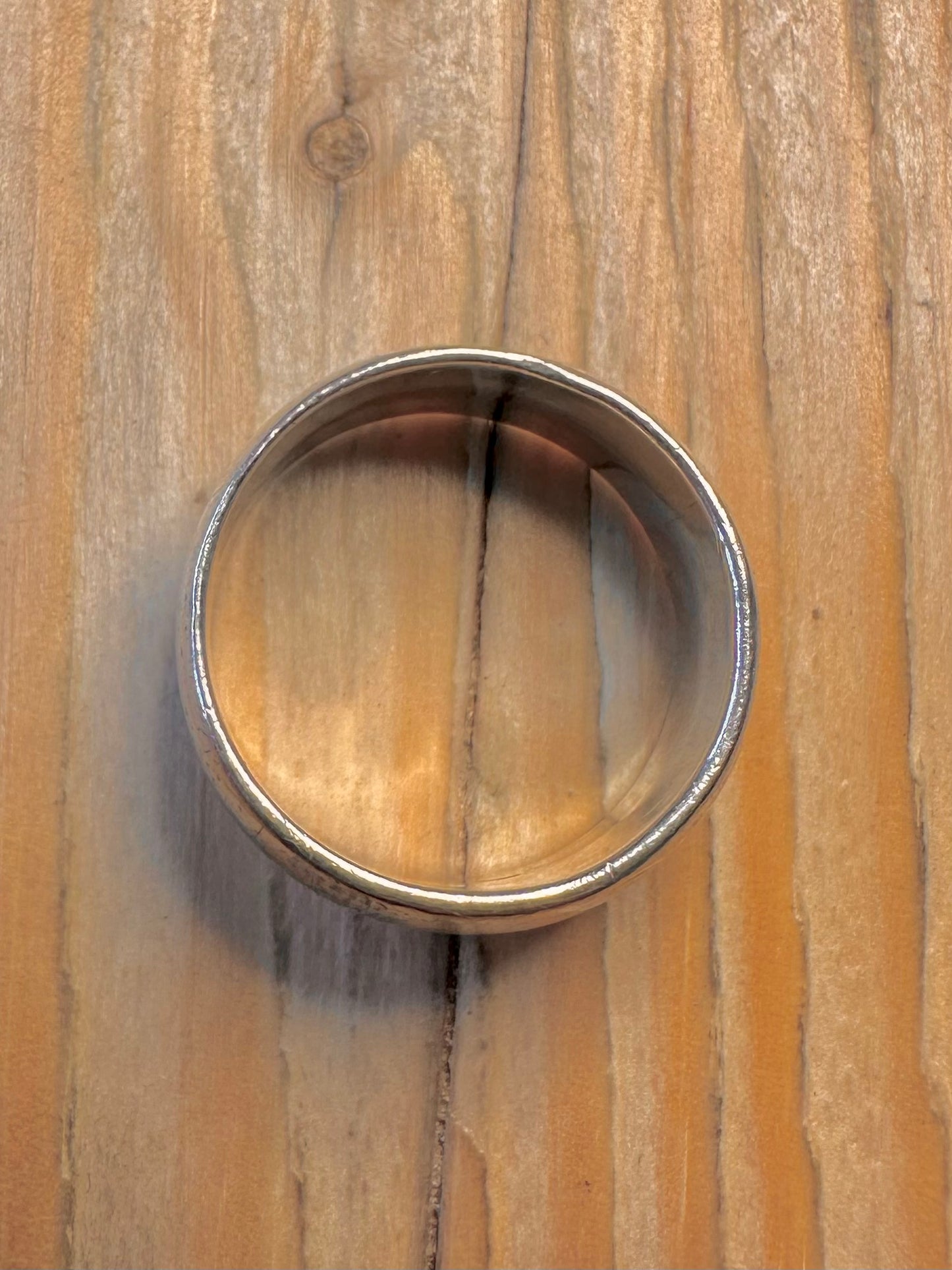 Vintage Band 925 Sterling Silver Size W1/2 Ring