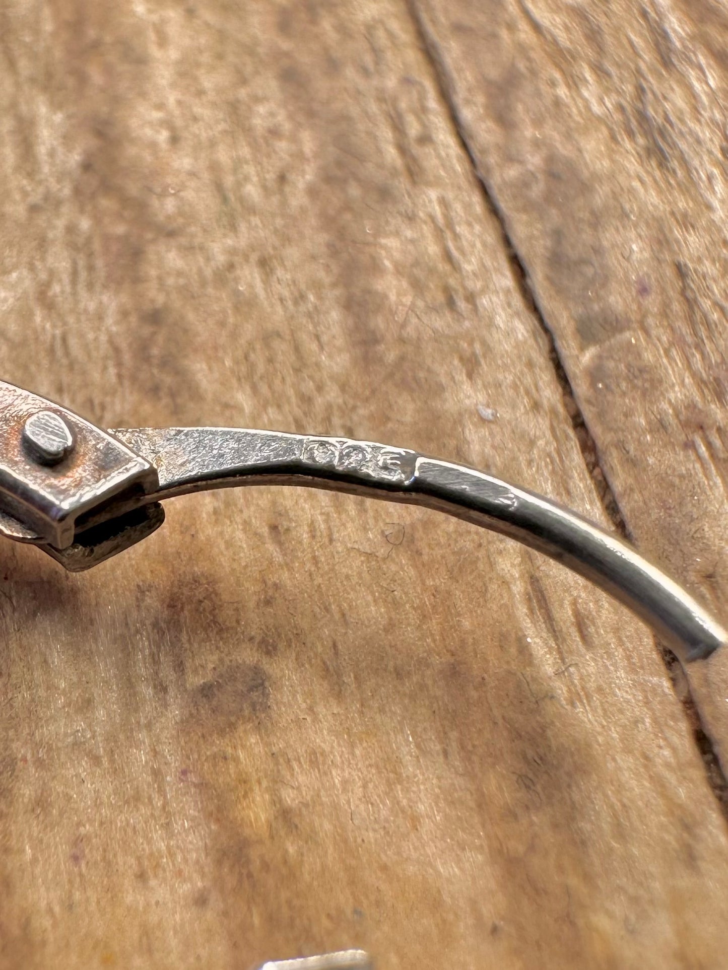 Längliche Creolen aus 925er Sterlingsilber