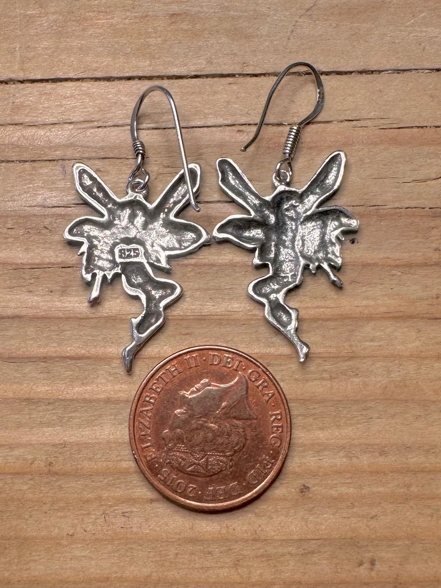 Vintage Fee Ohrringe aus 925er Sterlingsilber