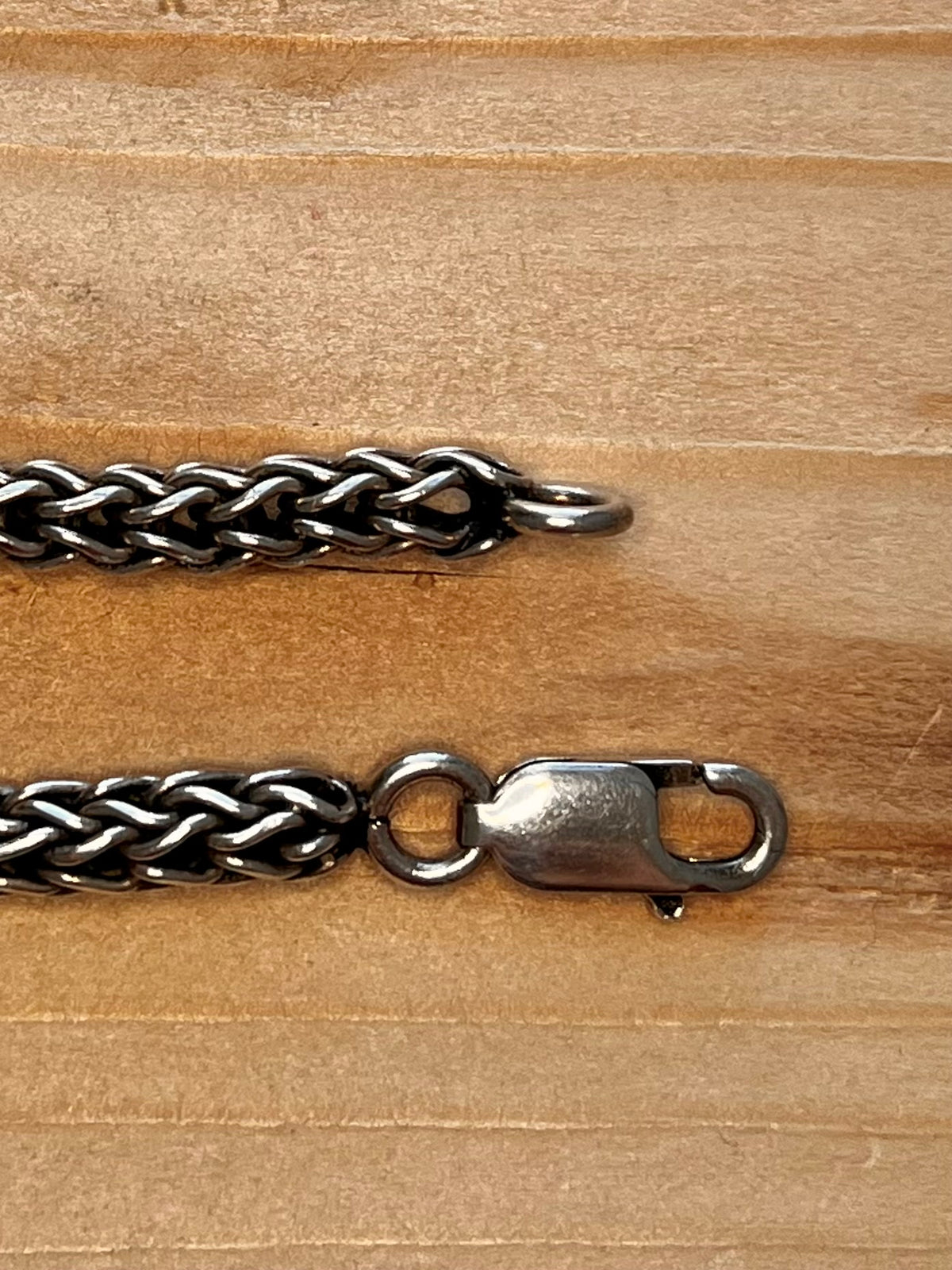 Chunky Double Dragon Foxtail Link 925 Sterling Silver 8.5 Inch Bracelet