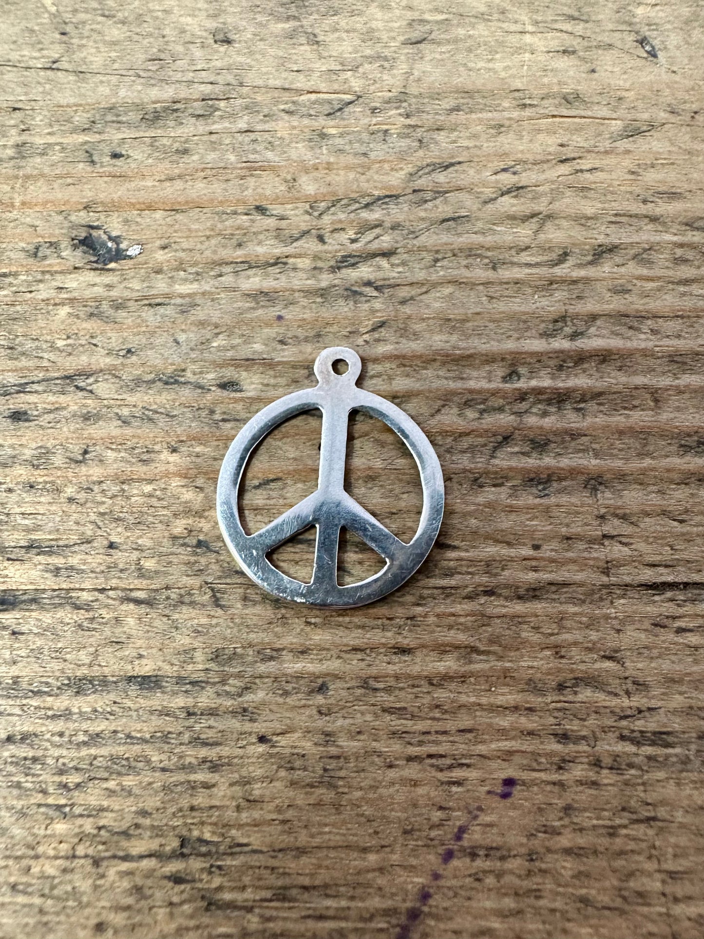 Vintage CND Peace 925 Silver Pendant