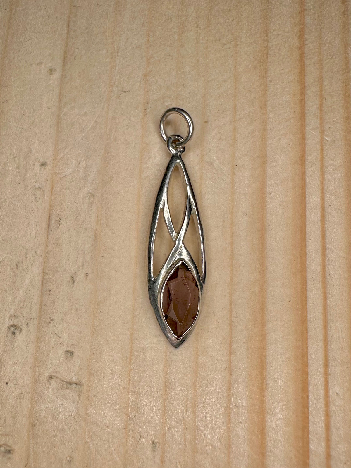 Amethyst Celtic 925 Sterling Silver Pendant