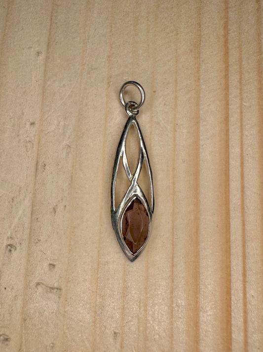 Amethyst Celtic 925 Sterling Silver Pendant