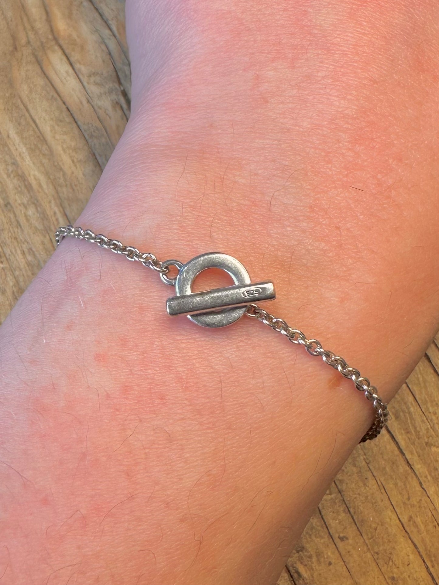 Links of London T Bar Belcher Chain 925 Sterling Silver 7.3 inch Bracelet