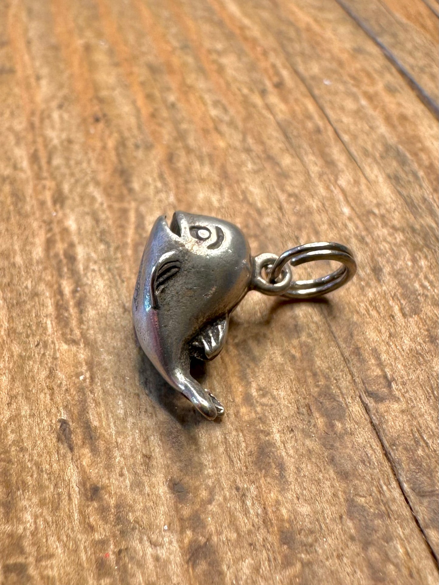Whimsical Whale 925 Sterling Silver Charm Pendant