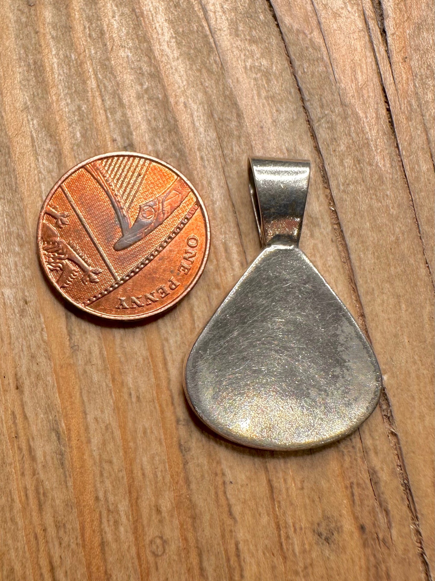 Vintage Native Hopi 925 Sterling Silver Pendant