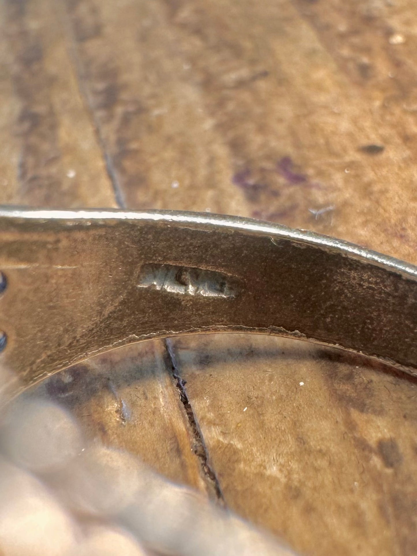 Six Pence 1929 Decorative Mount 925 Sterling Silver Size S Ring