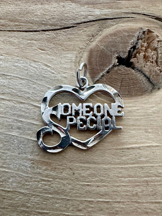 Vintage Someone Special 925 Silver Pendant