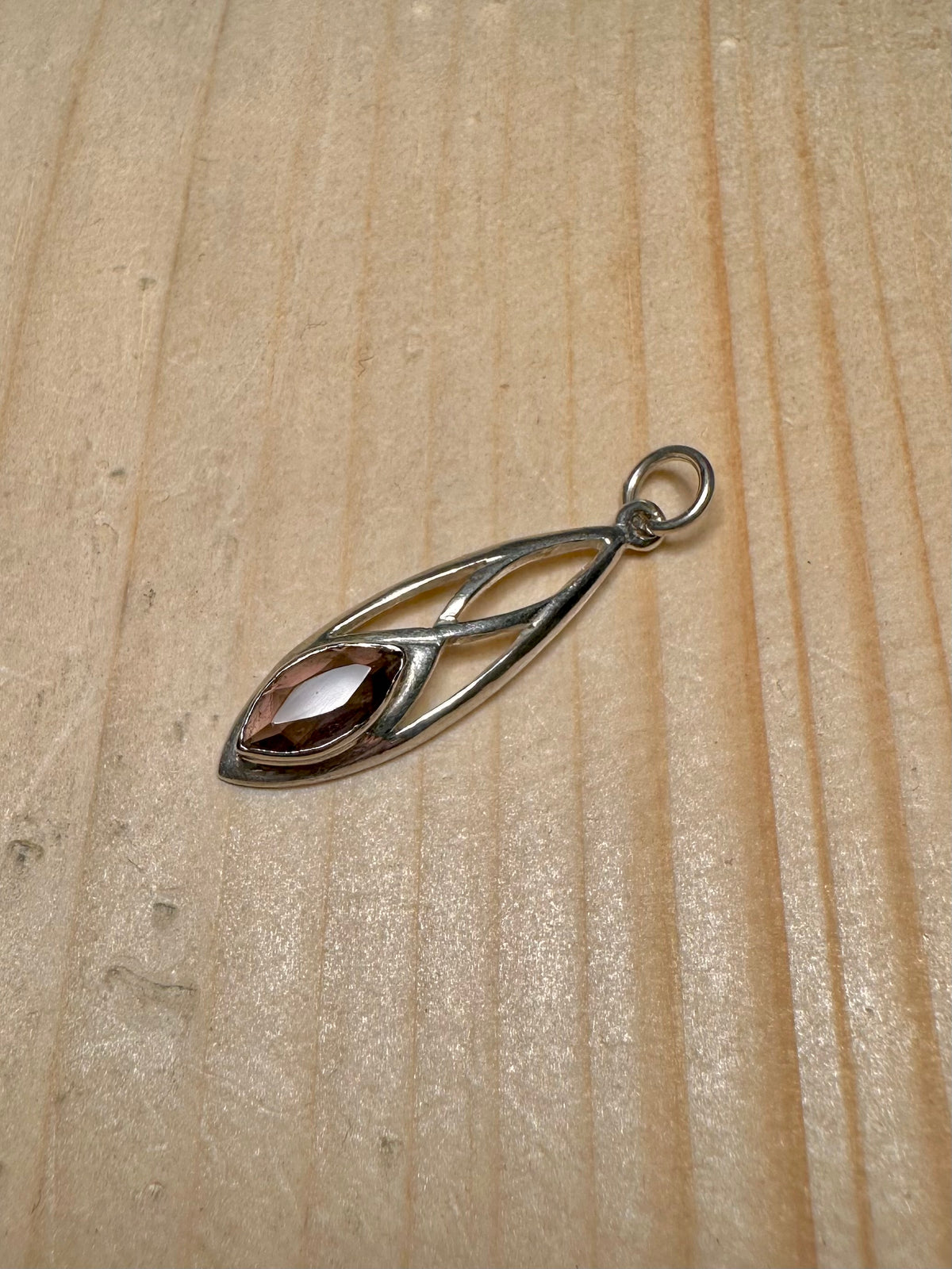 Amethyst Celtic 925 Sterling Silver Pendant