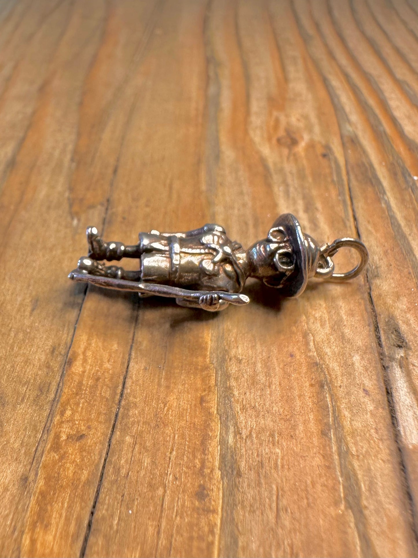 Scout Boy Walking 925 Sterling Silver Charm Pendant
