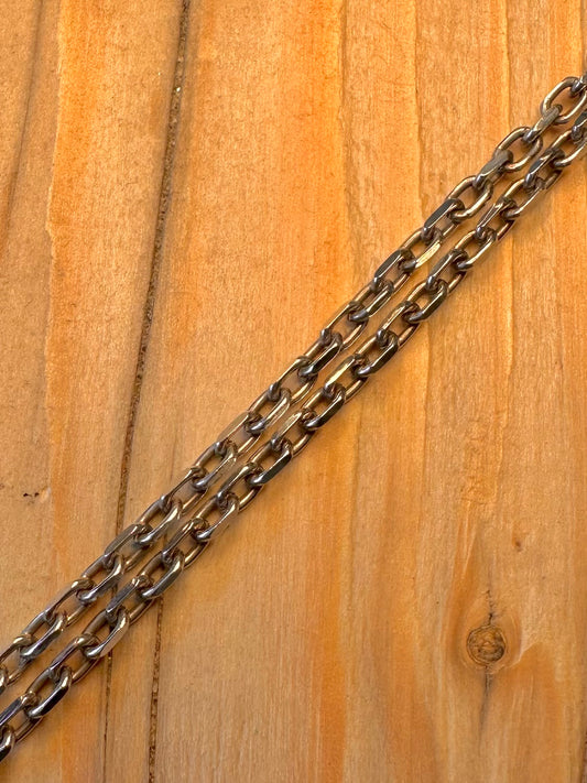 Vintage Cable Chain 925 Silver 22 inch Necklace