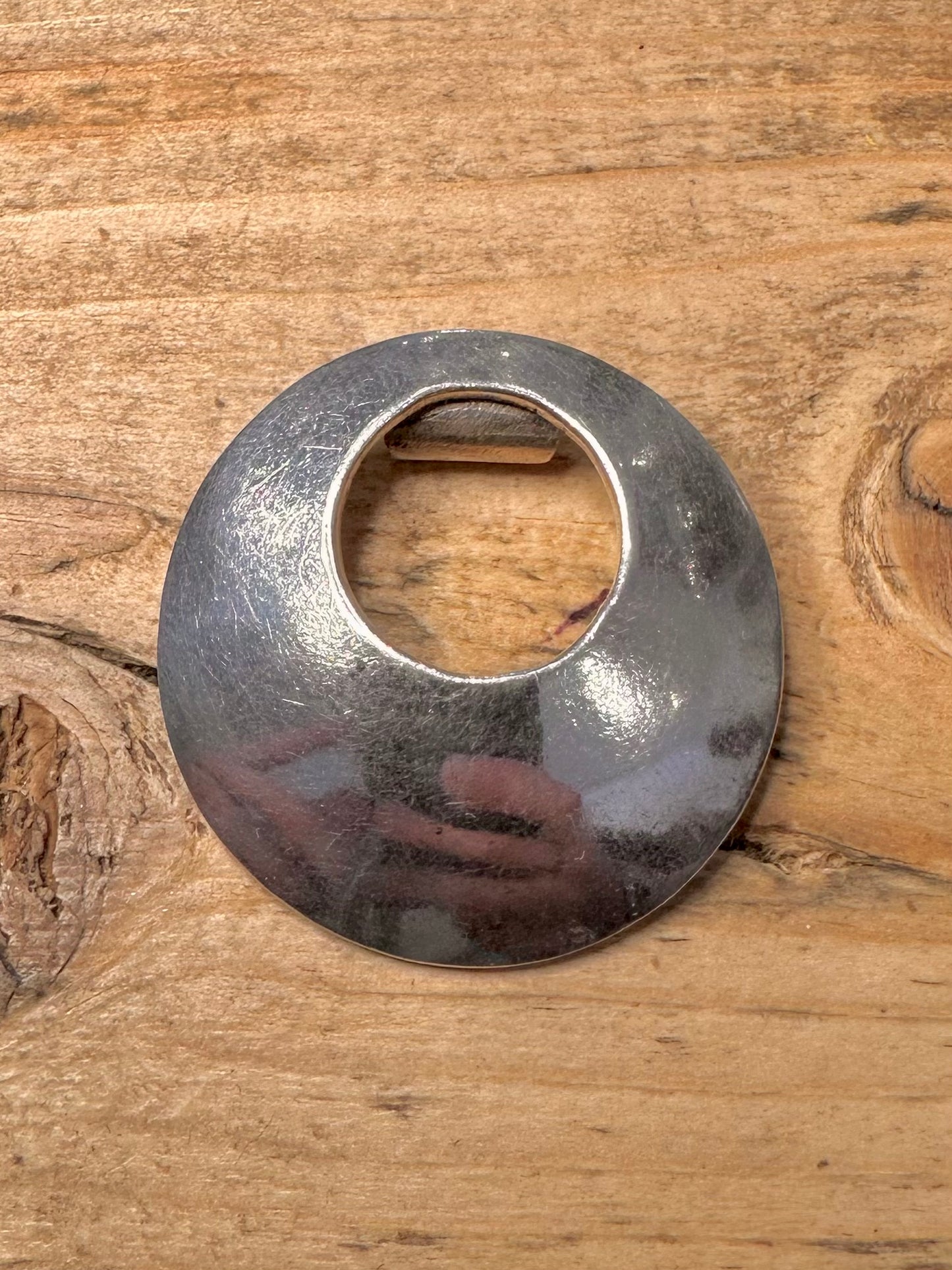 Abstract Circle 925 Silver Pendant