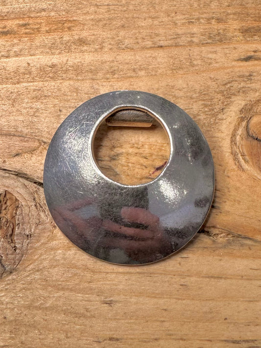 Abstract Circle 925 Silver Pendant