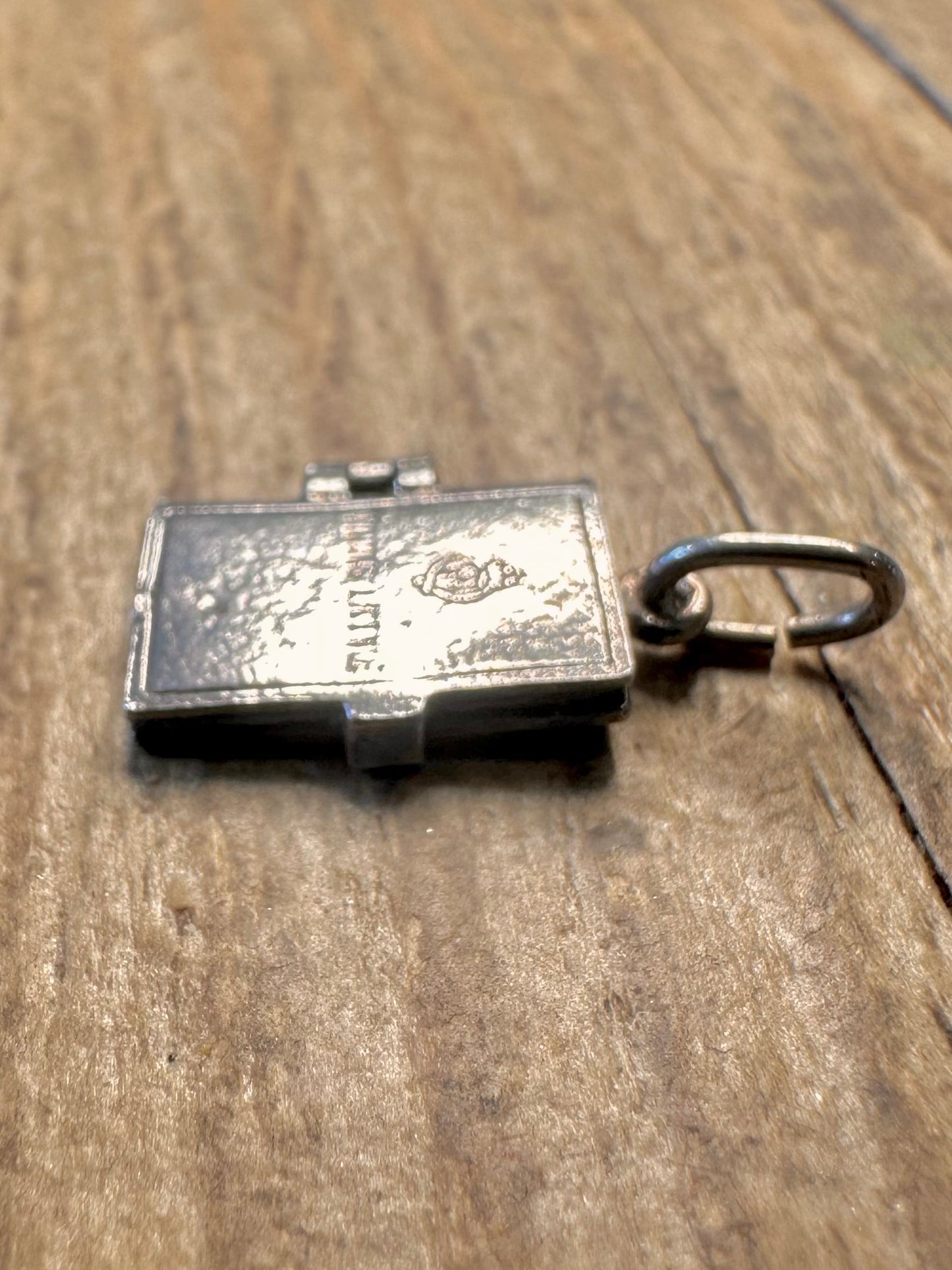 Führerschein mit Papieren Hersteller Nuvo 925 Sterling Silber Charm Anhänger