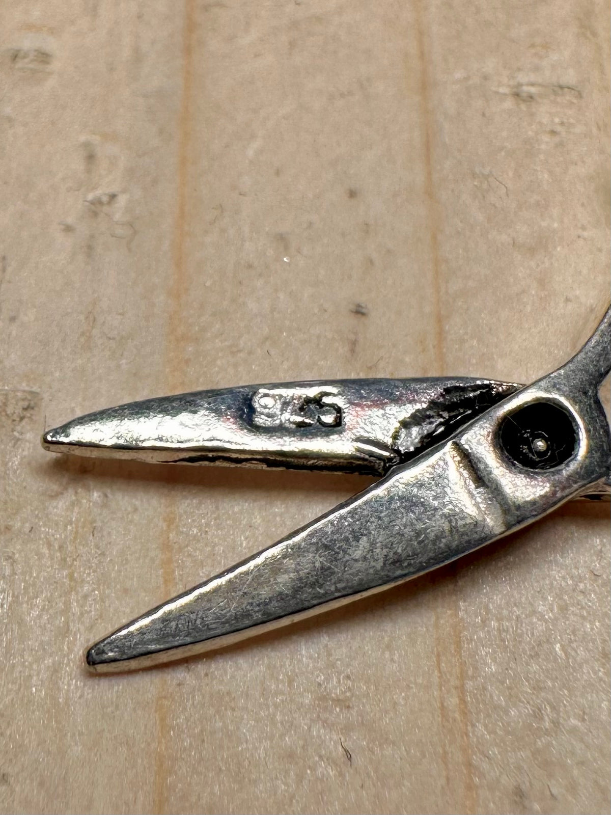 Scissors 925 Sterling Silver Pendant