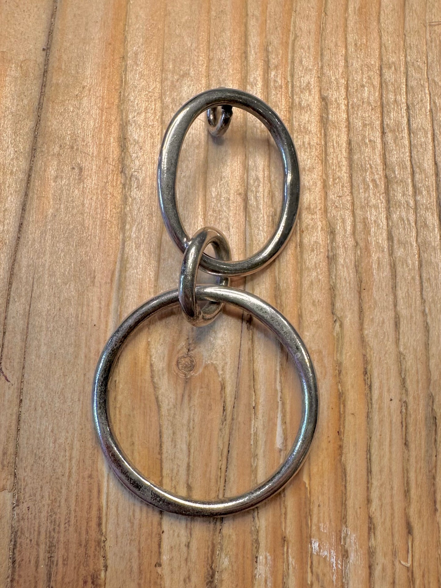 Modern 2005 Multi Link 925 Sterling Silver Pendant