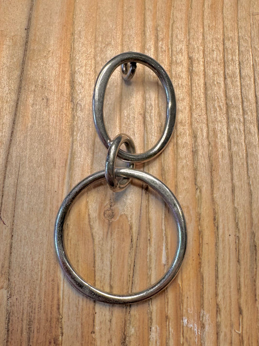 Modern 2005 Multi Link 925 Sterling Silver Pendant