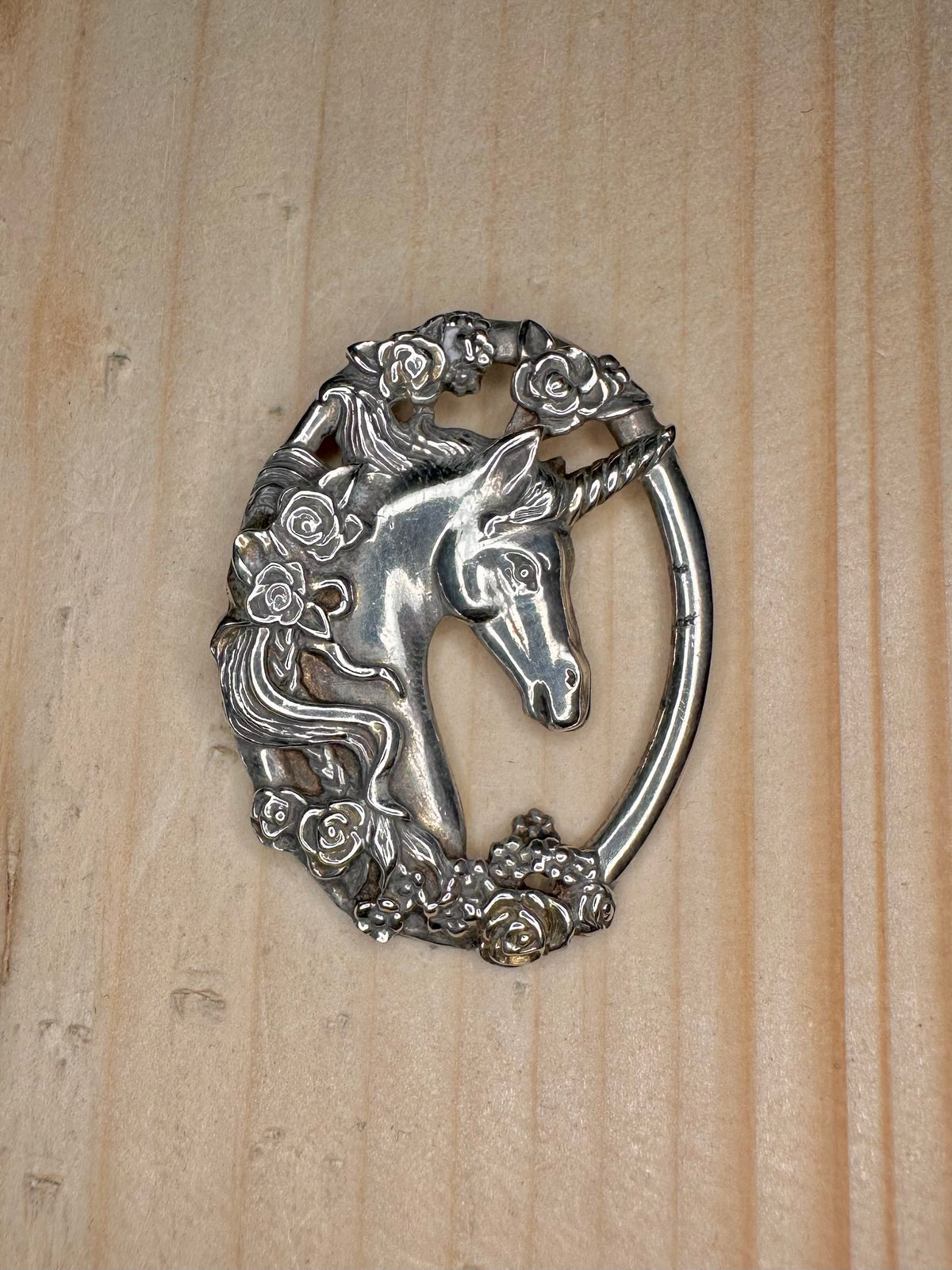 Brooks and Bentley 1994 Unicorn 925 Sterling Silver Pendant