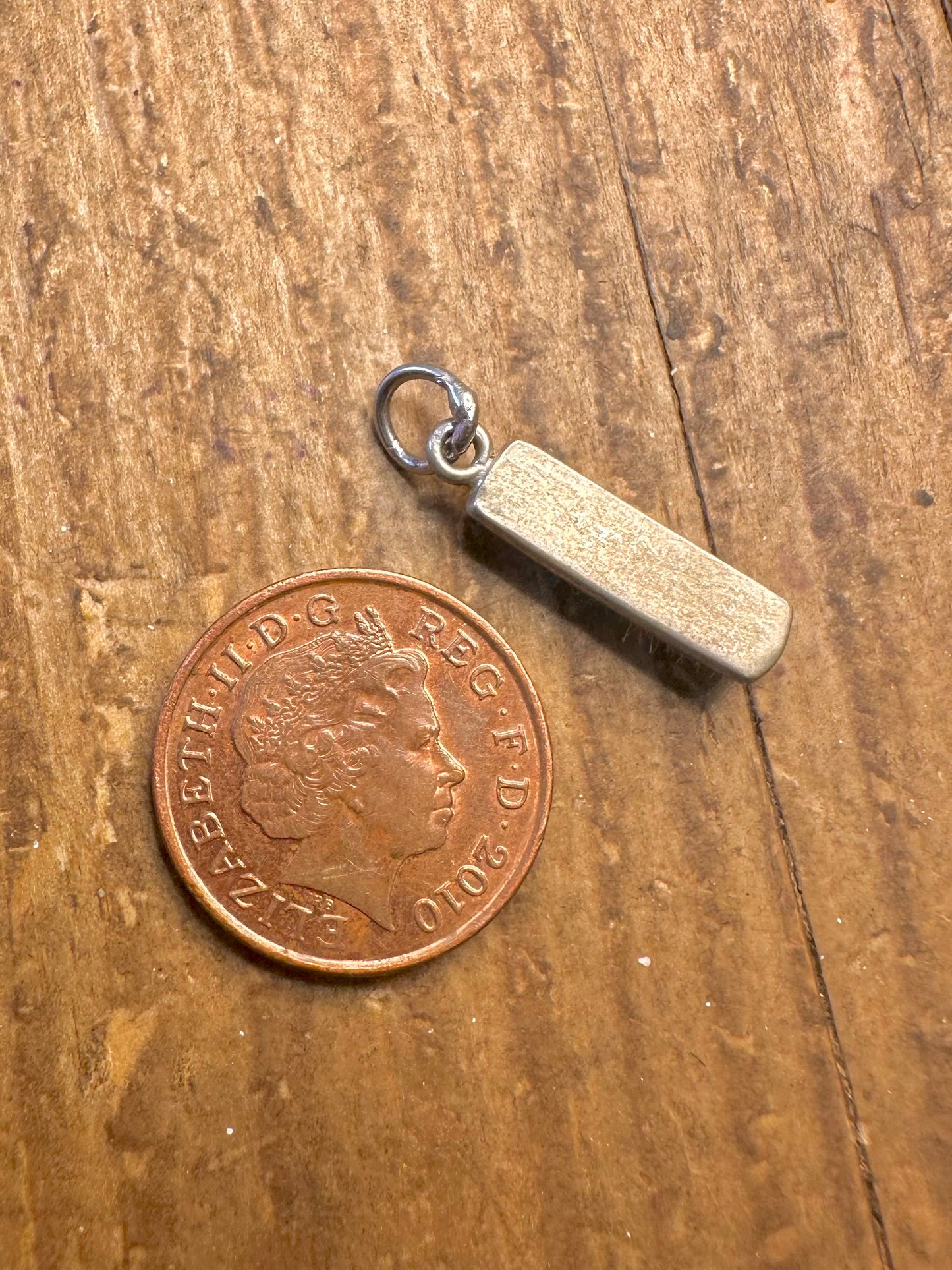 Comb Brush 925 Sterling Silver Charm Pendant
