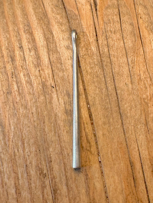 Modernist Bar 925 Sterling Silver Pendant