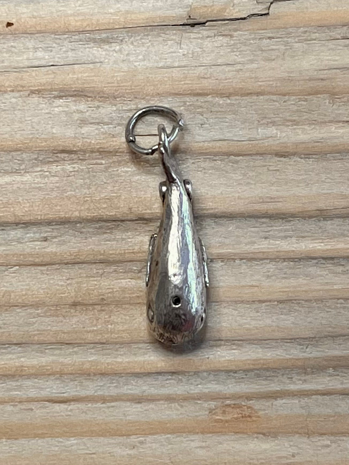 Jonah and the Whale Articulated 925 Sterling Silver Pendant