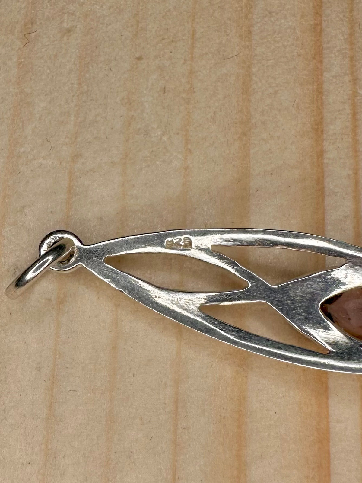 Amethyst Celtic 925 Sterling Silver Pendant