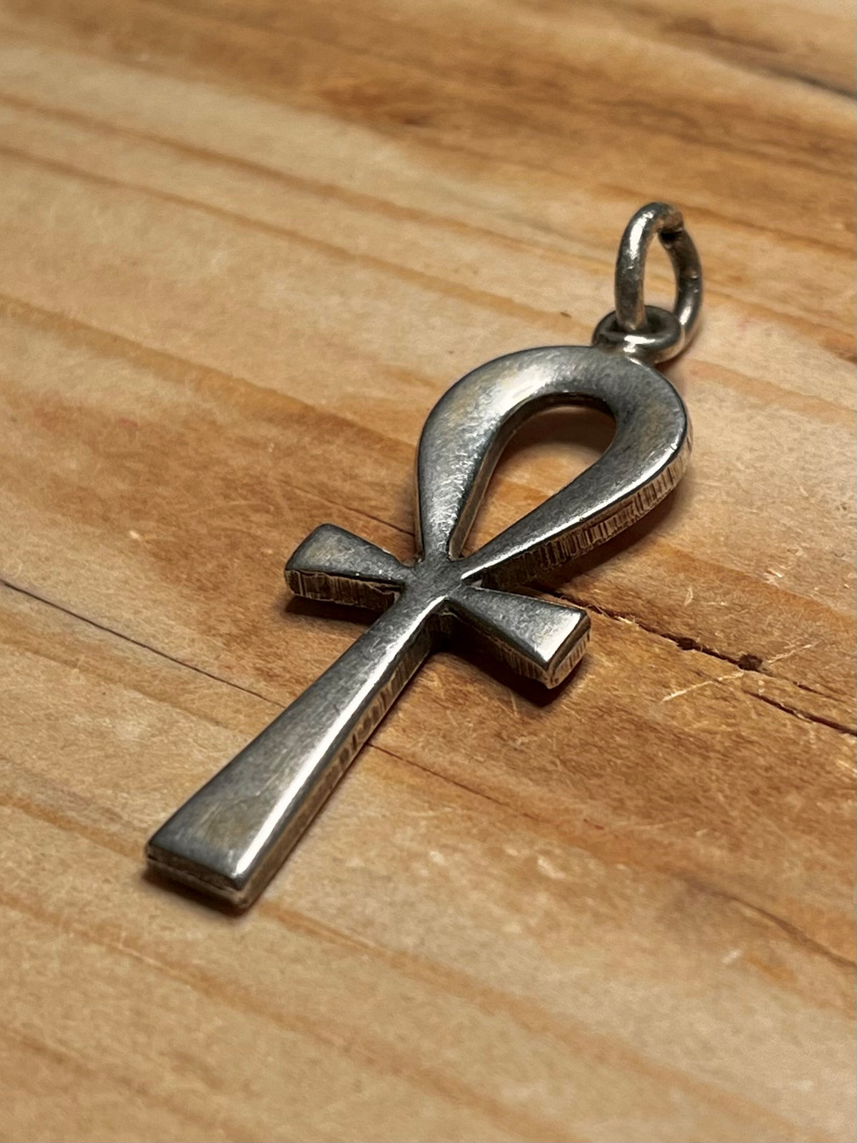 Large Ankh 925 Sterling Silver Pendant