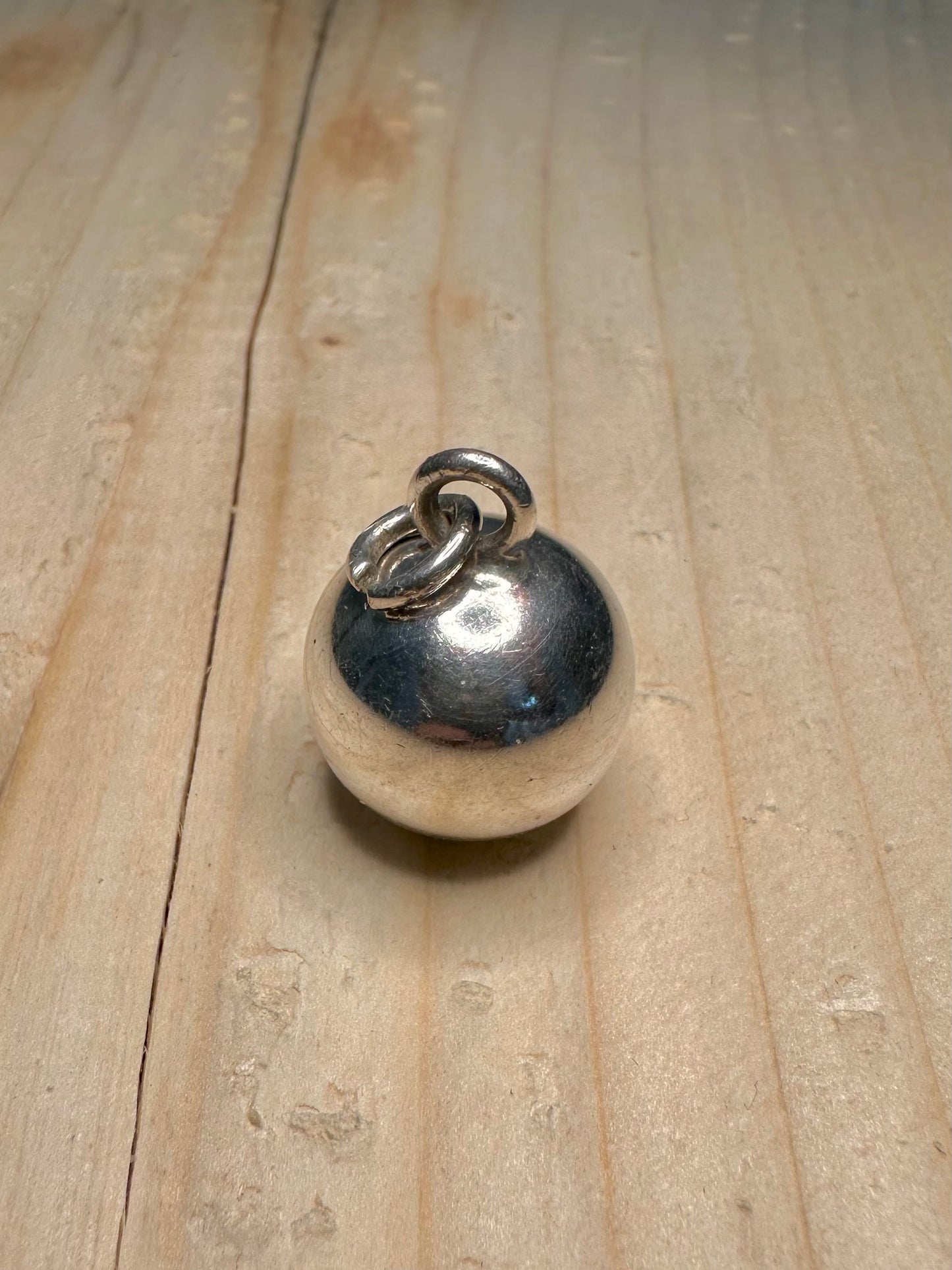 Ball Chime 925 Sterling Silver Pendant
