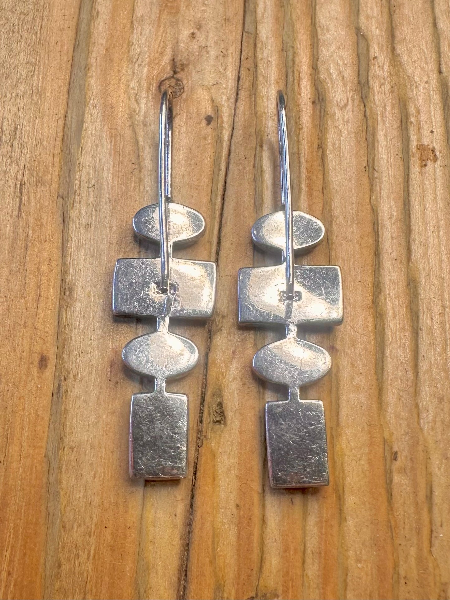 Mother of Pearl Assorted Shapes 925 Sterling Silver Earrings